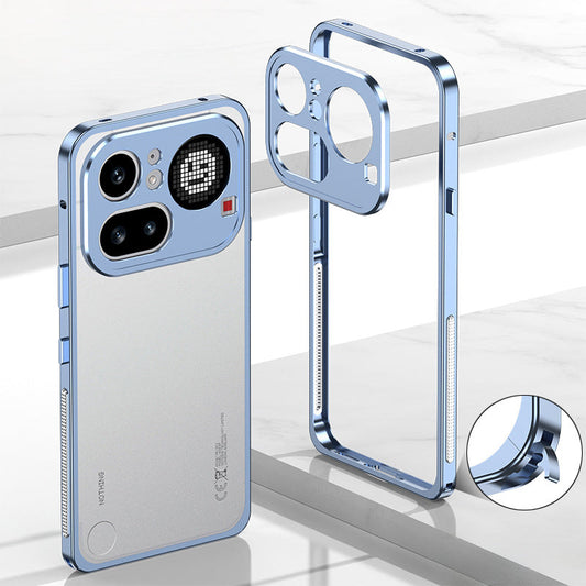 Nothing Phone 4a Pro 5G Aluminium Metal Frame Case With Metal Camera Lens Protection